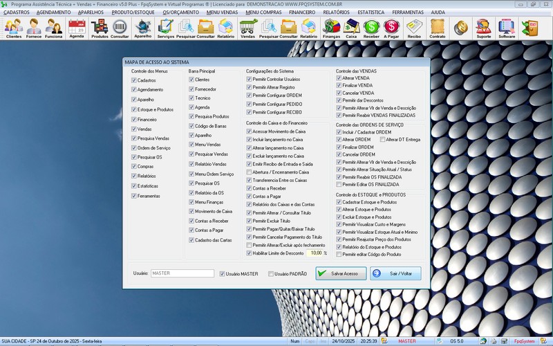 Programa OS Assist�ncia T�cnica 5.0 Plus