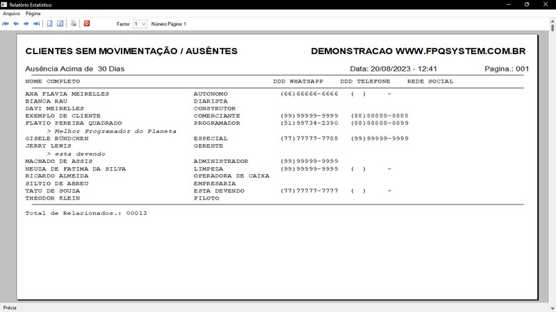 Imagens do Programa Vidraaria e Esquadria v6.7 Plus