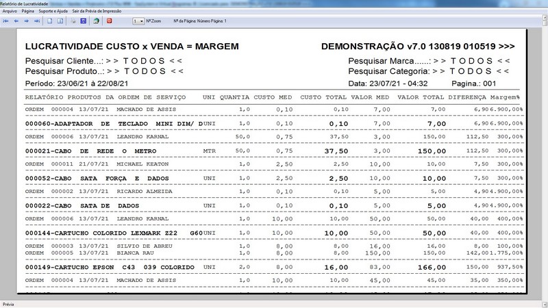 Programa OS Assistncia Tcnica 7.0 Plus