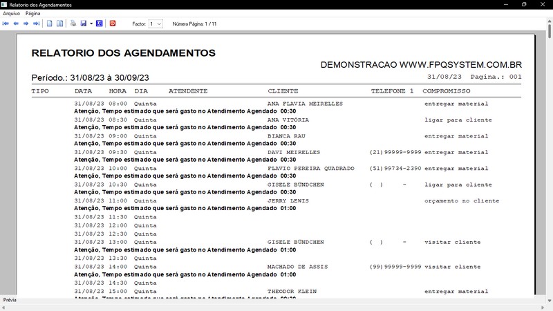 Imagem do Programa Serralheria, Agendamento e Financeiro 7.3 Plus