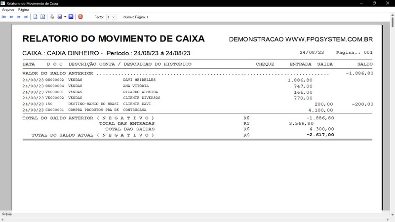 Imagens do Programa Vidraaria e Esquadria v7.7 Plus