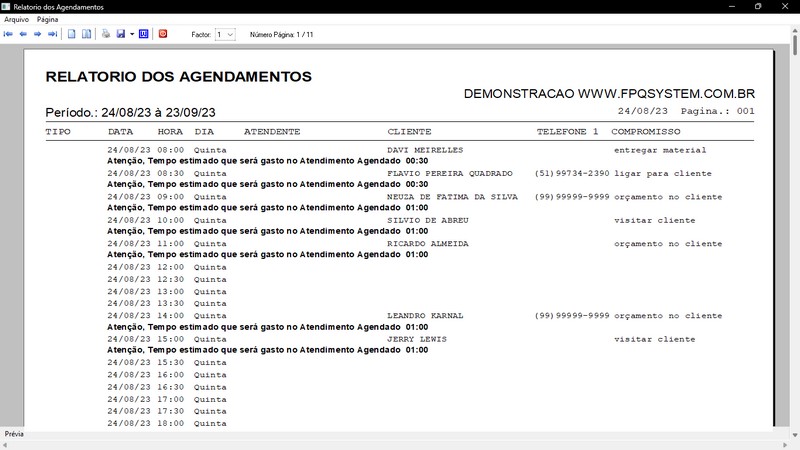 Imagens do Programa Vidraaria e Esquadria v7.7 Plus