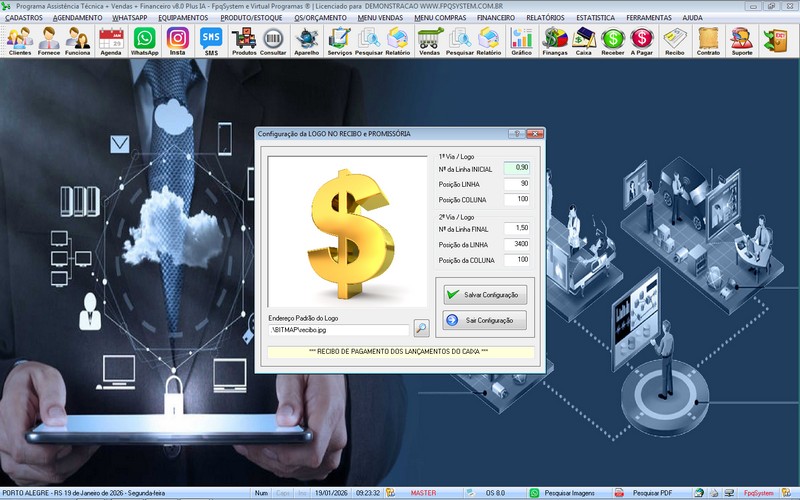 Programa OS Assist�ncia T�cnica 8.0 Plus