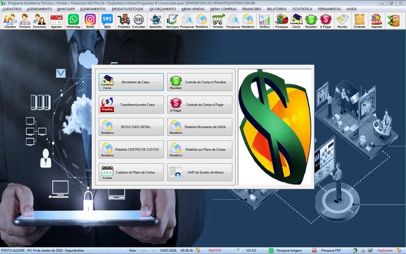Programa OS Assist�ncia T�cnica 8.0 Plus