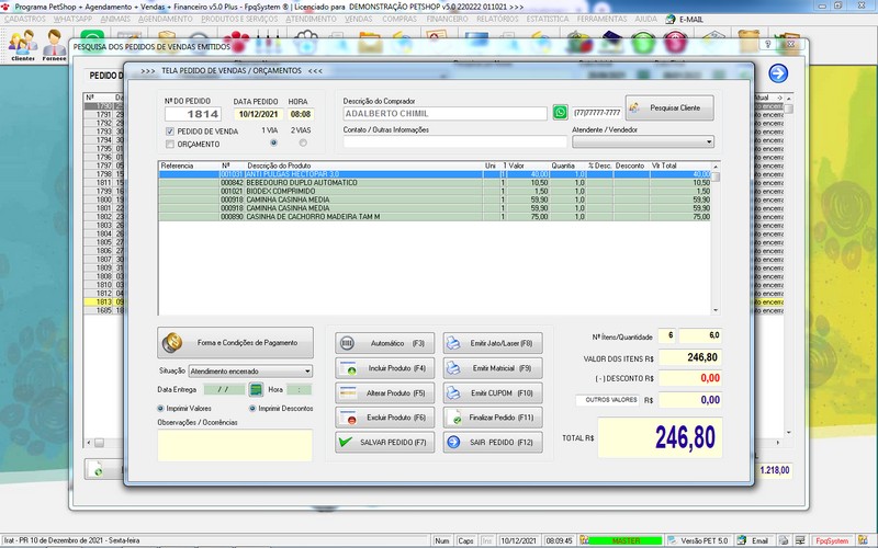 Programa PetShop 5.0 Plus WhatsApp