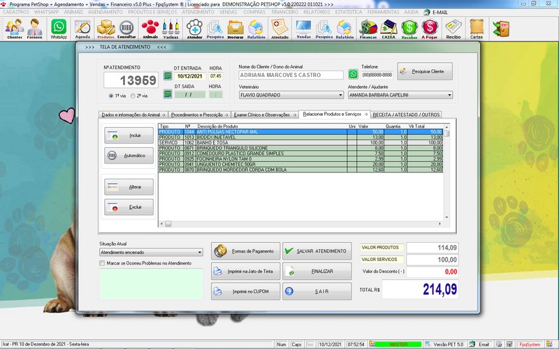 Programa PetShop 5.0 Plus WhatsApp