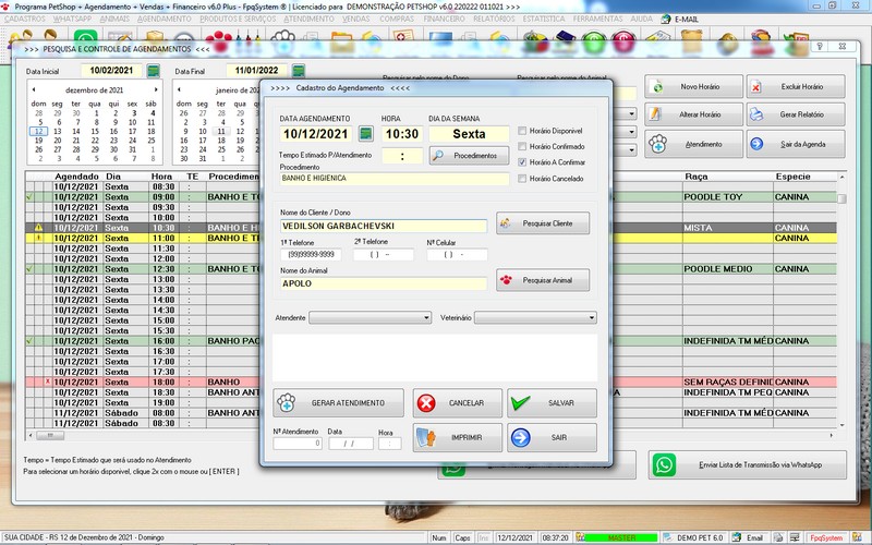 Programa PetShop 6.0 Plus WhatsApp