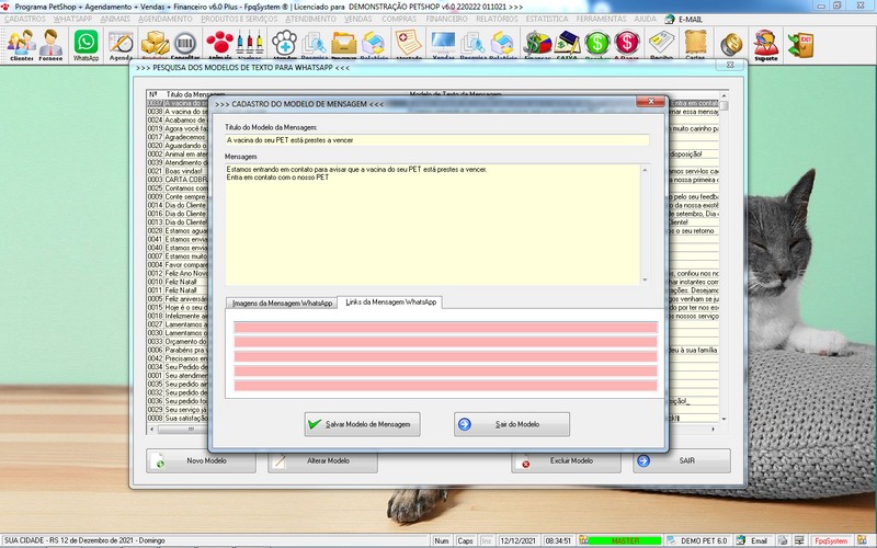 Programa PetShop 6.0 Plus WhatsApp