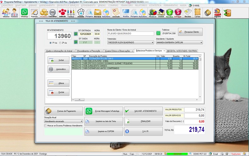 Programa PetShop 6.0 Plus WhatsApp