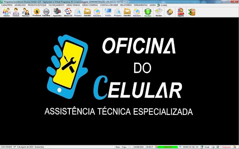 Programa OS Assistncia Tcnica para Celular 3.0 Plus