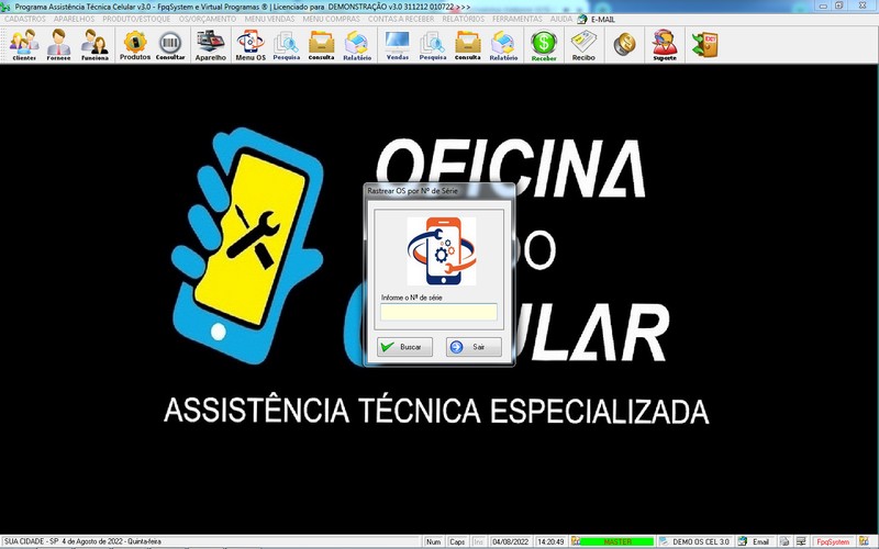 Programa OS Assistncia Tcnica para Celular 3.0 Plus