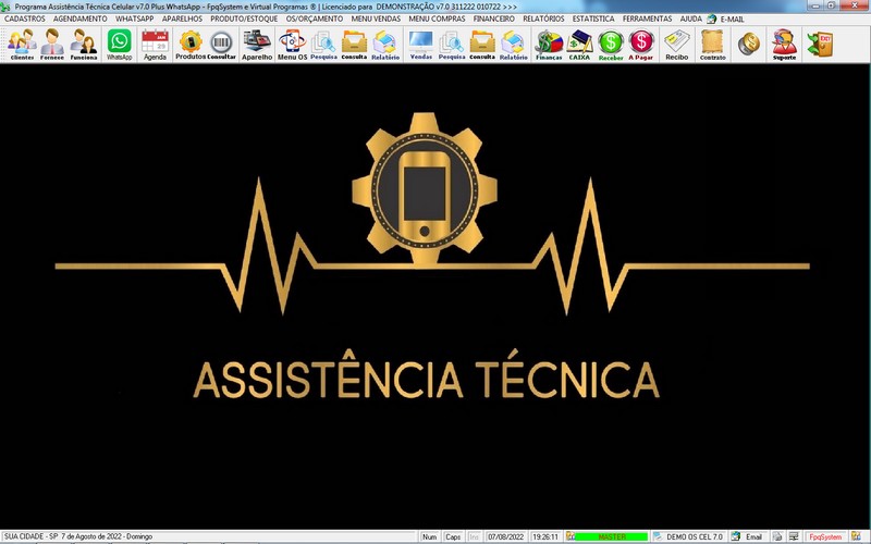 Programa OS Assistncia Tcnica para Celular 7.0 Plus