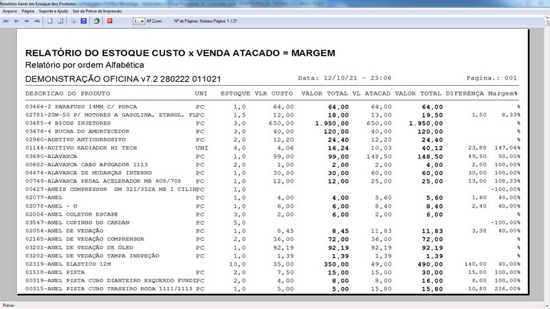 Imagens do Programa