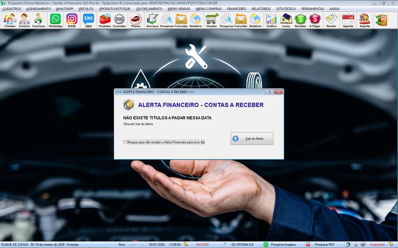 Gr�fico de desempenho