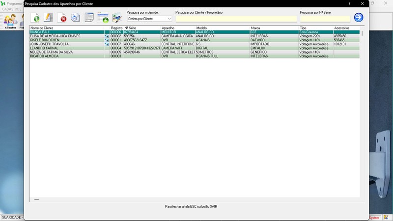 Programa OS Segurana Eletrnica v4.0 - FpqSystem