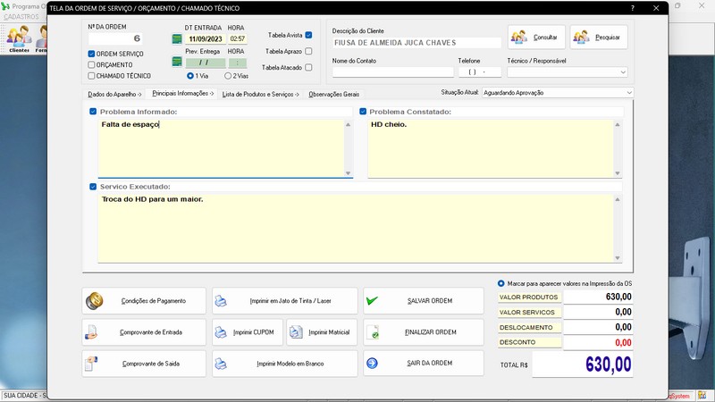 Programa OS Segurana Eletrnica v4.0 - FpqSystem