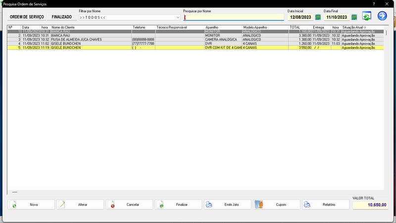 Programa OS Segurana Eletrnica 5.0 Plus