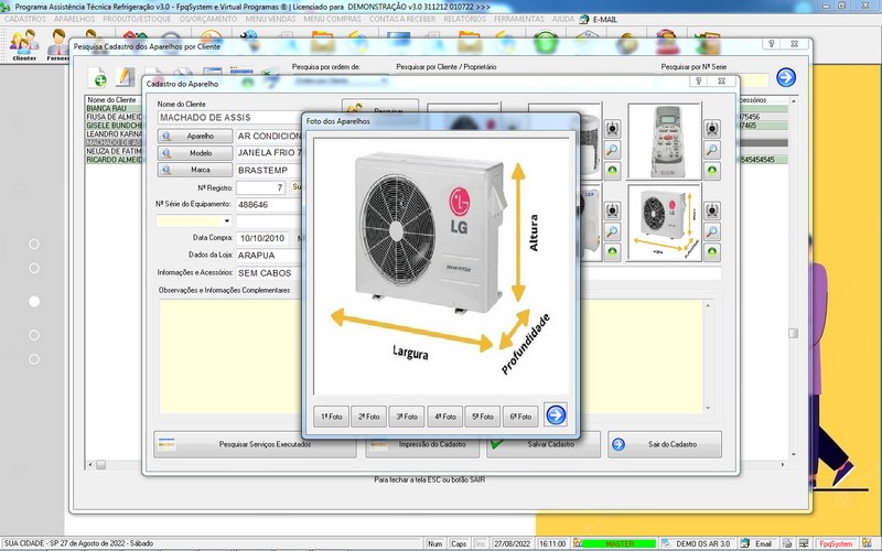 Programa OS Assistncia Tcnica para Refrigerao 3.0 Plus