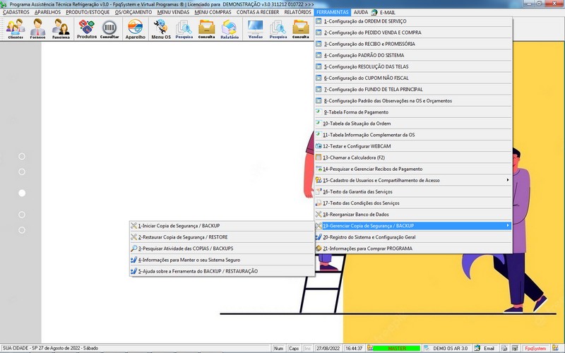 Programa OS Assistncia Tcnica para Refrigerao 3.0 Plus