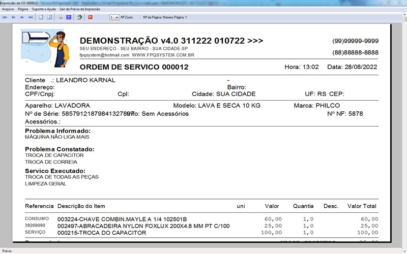 Programa OS Assistncia Tcnica para Refrigerao 4.0 Plus