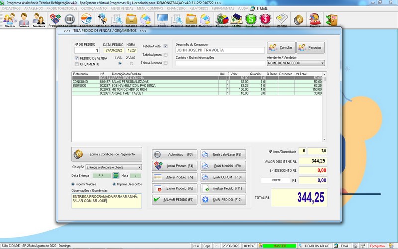 Programa OS Assistncia Tcnica para Refrigerao 4.0 Plus