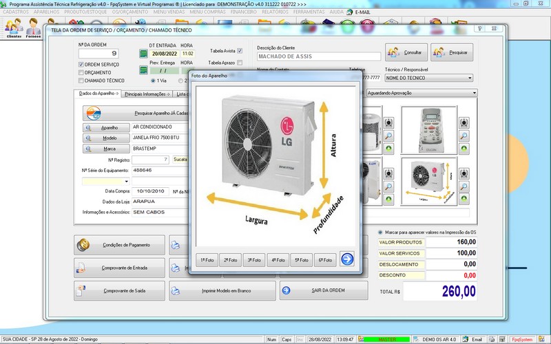 Programa OS Assistncia Tcnica para Refrigerao 4.0 Plus