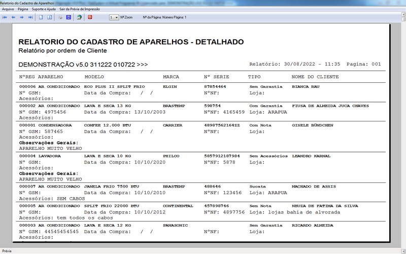 Programa OS Assistncia Tcnica para Refrigerao 5.0 Plus